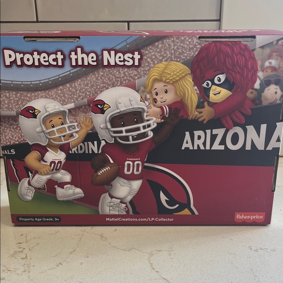 Little People Arizona Cardinals Fan Set - Picture 3 of 5